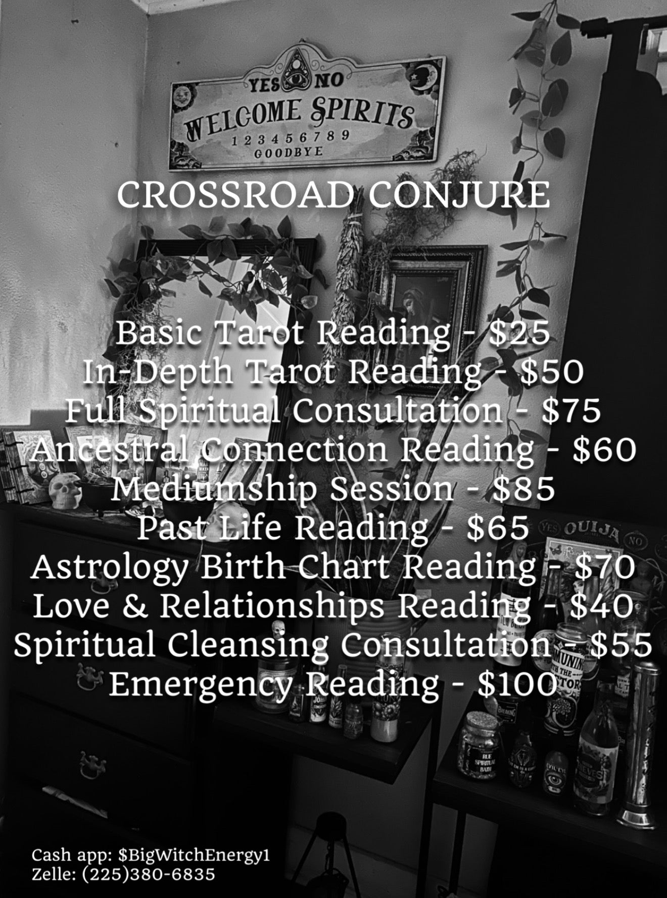 Readings & Spiritual Work