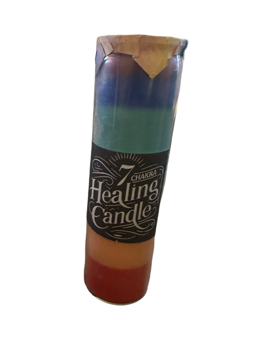 7 Chakra Healing Candle
